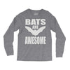bats are awesome Long Sleeve Shirts