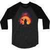 blood moon 3/4 Sleeve Shirt