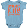 straight outta second grade Baby Bodysuit