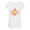 captain obvious Maternity Scoop Neck T-shirt