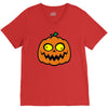 crazy pumpkin V-Neck Tee