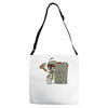 boba selfie Adjustable Strap Totes
