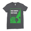 Make Sundays Great Again Shirt Ladies Fitted T-Shirt