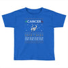 cancer christmas ugly sweater Toddler T-shirt
