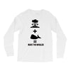 nuke the whales Long Sleeve Shirts