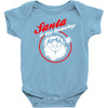 santa is my homeboy Baby Onesie