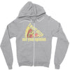 i want pizza not your opinion Zipper Hoodie