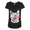 cat usa Maternity Scoop Neck T-shirt