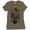 card girl deat game Ladies Fitted T-Shirt