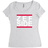 new hot zef side die antwoord Women's Triblend Scoop T-shirt