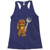 sad gingerbread Racerback Tank