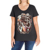 nightmare de los muertos Ladies Curvy T-Shirt