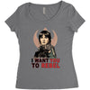 i want you to rebel Women's Triblend Scoop T-shirt