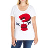 anime funny Ladies Curvy T-Shirt