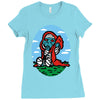 little mummra after a rough day Ladies Fitted T-Shirt