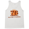 rule 76 play like a champion Tank Top
