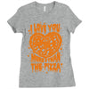pizza! Ladies Fitted T-Shirt