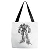 optimus prime Tote Bags