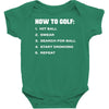 how to golf best trending Baby Bodysuit
