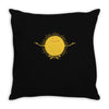 Sun Worshipper Throw Pillow