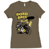 road rage (2) Ladies Fitted T-Shirt