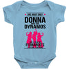 Donna and DynamoS Baby Bodysuit