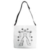assemble megazord Adjustable Strap Totes