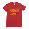 Veggie Powered Ladies Fitted T-Shirt