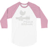 peace and music 3/4 Sleeve Shirt