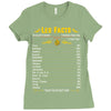 Leo Facts Zodiac Ladies Fitted T-Shirt