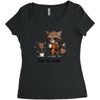 rise and shine! Women's Triblend Scoop T-shirt