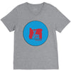 please blu V-Neck Tee
