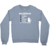 meow meaning Crewneck Sweatshirt