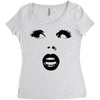 sexy girl 2 Women's Triblend Scoop T-shirt