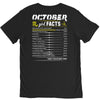 October Girl Facts Scorpio V-Neck Tee