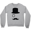 moustache gentleman Crewneck Sweatshirt