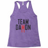 team damon salvatore Racerback Tank
