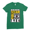 public cam Ladies Fitted T-Shirt