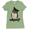 owl whom Ladies Fitted T-Shirt