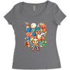 the ultimate bomb Women's Triblend Scoop T-shirt