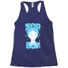sad boy Racerback Tank