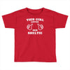 this girl loves her sheltie Toddler T-shirt