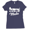 czech mate yak 11 Ladies Fitted T-Shirt