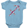 violet sagitarius Baby Bodysuit