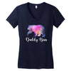 Daddy Bear Women's V-Neck T-Shirt