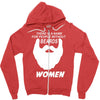 people without beard Zipper Hoodie
