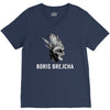 boris brejcha V-Neck Tee