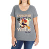 caregiver witch Ladies Curvy T-Shirt