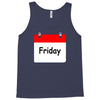 title of day of the week friday day of the week Tank Top