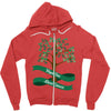 hope for liver cancer Zipper Hoodie